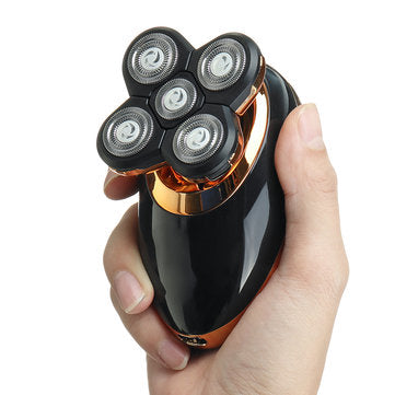 5 In 1 Electric Shaver For Men Bald Head Polish Hair Trimmer