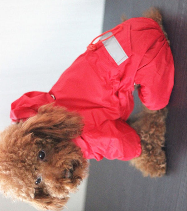 Rainproof windproof pet rain clothes