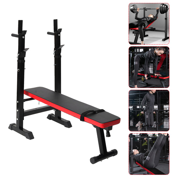 Folding Sit Up Benches Multi-function Adjustable Fitness Exercise Bench Weight Bench Home Gym Max Load 200kg