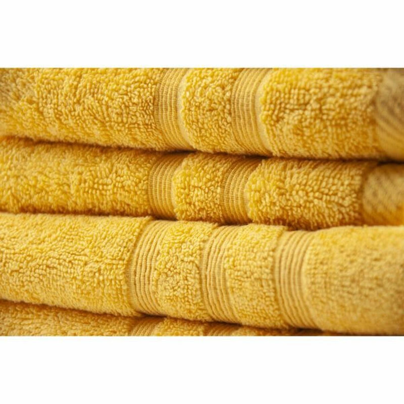 Towel set TODAY Yellow (4 Pieces)