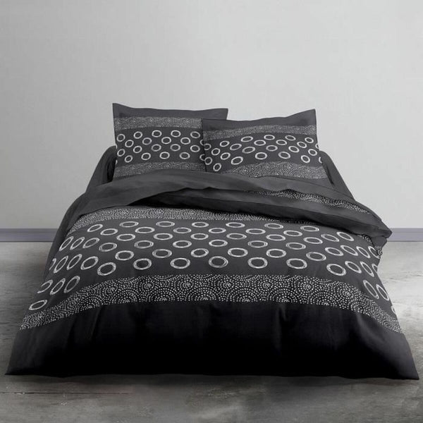 Bedding set TODAY Circles Grey 200 x 200 cm