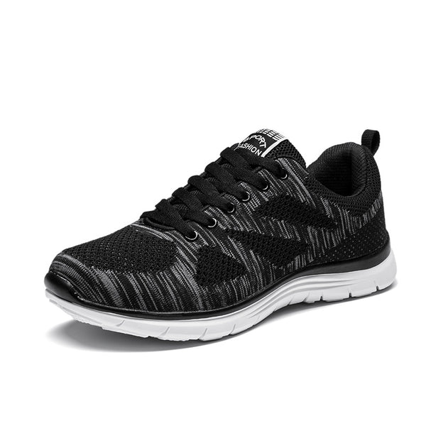 The spring and autumn shoes running shoes sports shoes for low flying weaving cloth are jogging shoes and travel shoes one generation