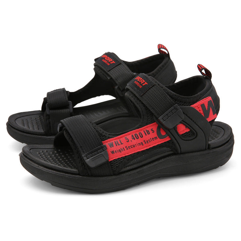 2021 New Children's Sandals Men's Boys Trend Youth Children's Shoes Men's Middle School Children's Beach Shoes Wholesale