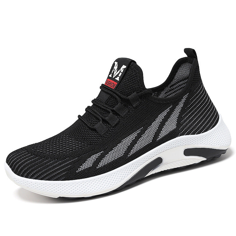 Korean Style Trendy Single Shoes Men's Comfortable Casual Fashion Running Sneakers