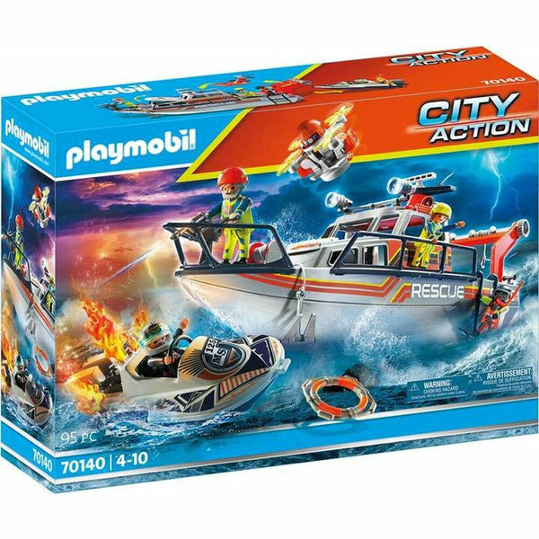 Playset Playmobil 70140 Fire Fighting Mission 95 Pieces