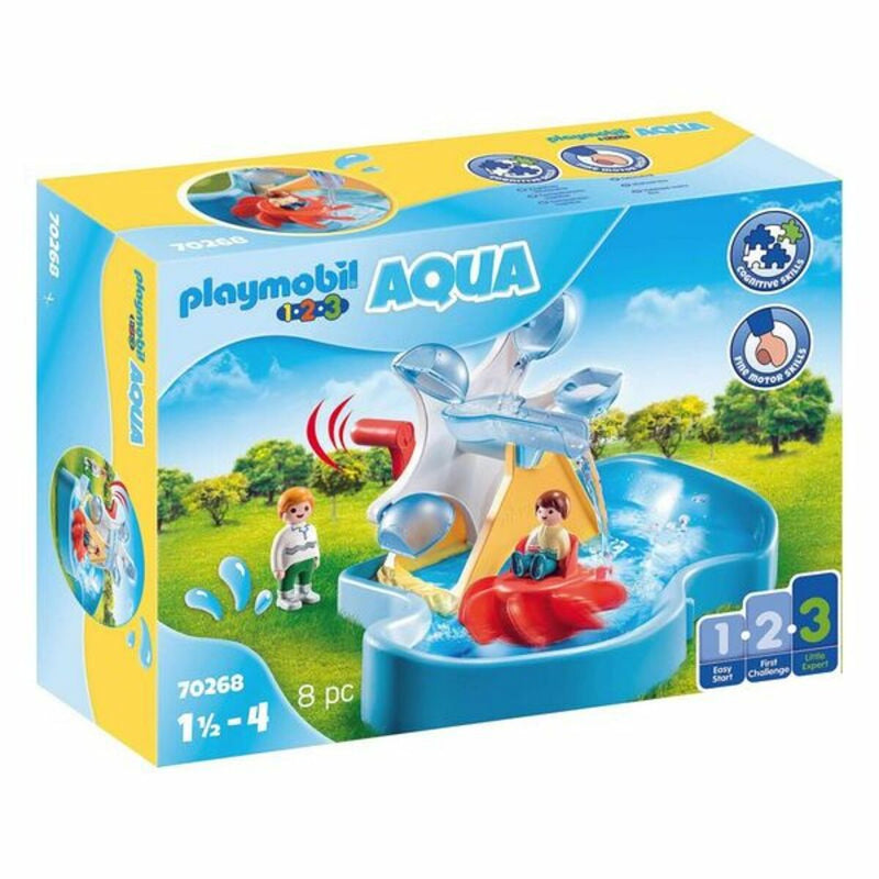 Playset 1,2,3 Aquatic Carrousel Playmobil 70268 (8 pcs)
