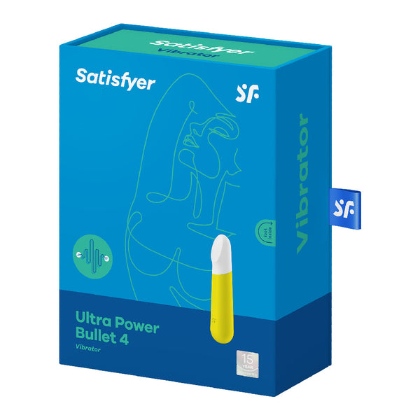 Bullet Vibrator Ultra Power Satisfyer 4 Yellow