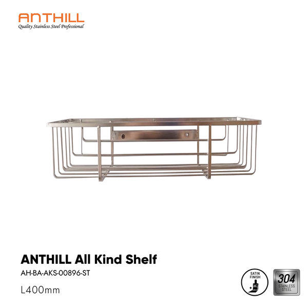 ANTHILL High Quality SUS304 400mm Bathroom / Kitchen Rack