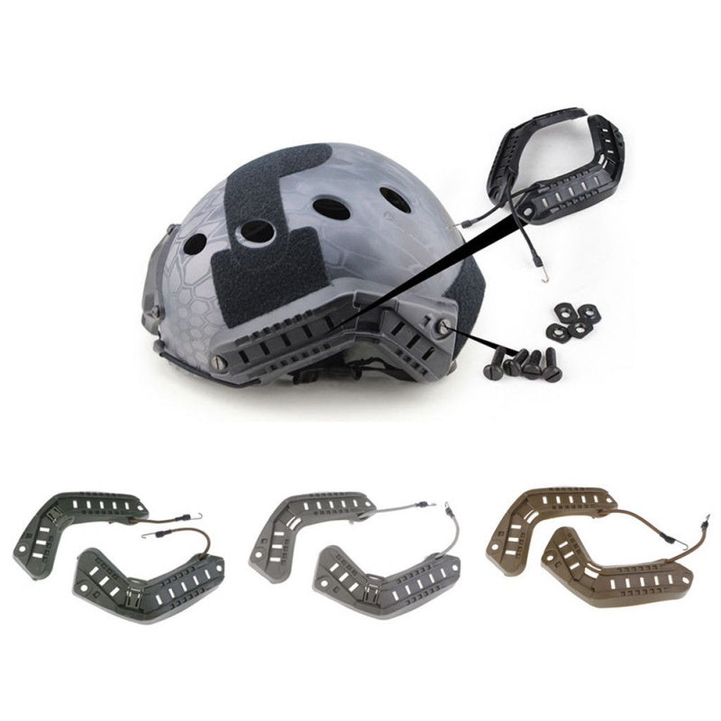 Quick helmet accessories