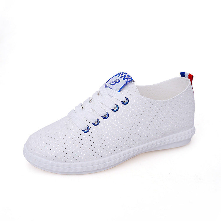 White shoes new summer student shoes lady flat Strappy running shoes women shoes wholesale