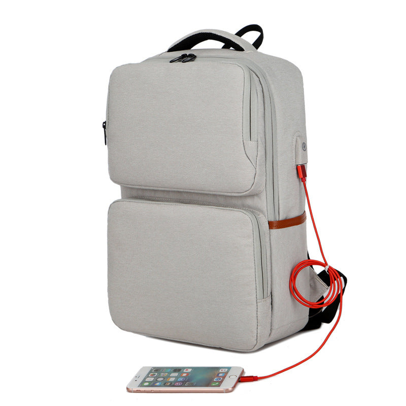 Picano double shoulder bag man 15 inch computer knapsack
