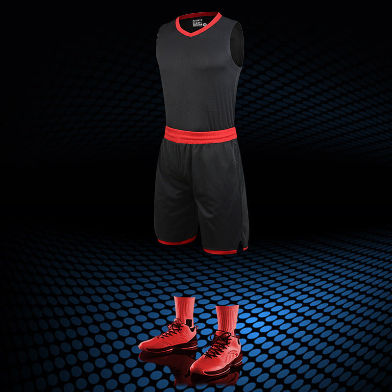 Lei Yi men's basketball suit, pocket basketball clothing, sportswear, wholesale custom DIY printing number