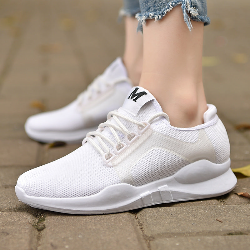 New Couple Models Flat Sports Casual Shoes Old Beijing Shallow Mouth Front Lace-Up Shoes