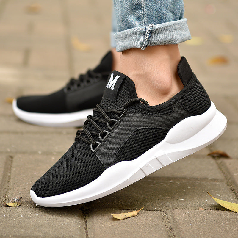 New Couple Models Flat Sports Casual Shoes Old Beijing Shallow Mouth Front Lace-Up Shoes