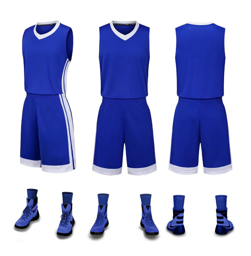 Wholesale Breathable Basketball Suit, Men's  Training Kit DIY Customized One
