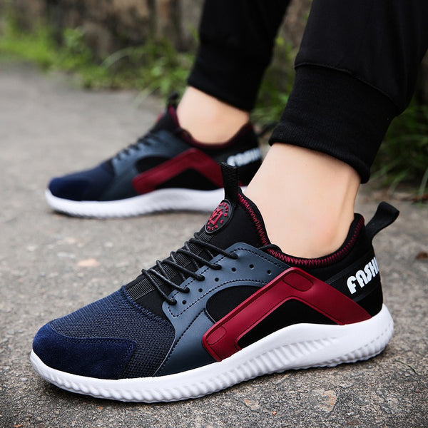 2021 new winter color Korean youth travel shoes running shoes are breathable men sports shoes