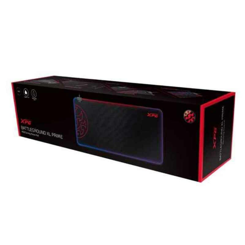 Gaming Mat with LED Illumination RGB XPG 75260017 Black Corduroy