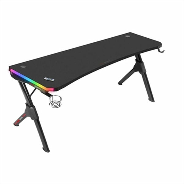 Desk Mars Gaming MGDXLRGB Black Steel 160 x 60 cm