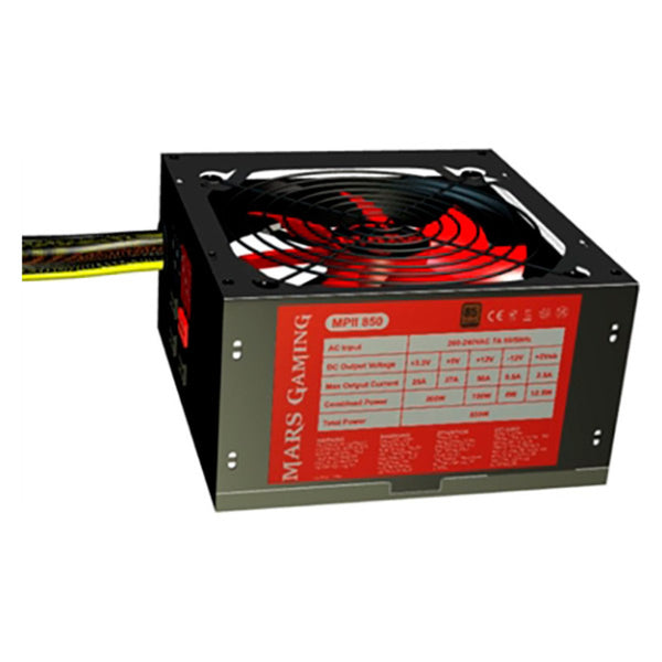 Power supply Mars Gaming MPII850 850W 14 dBi Black/Red 850 W 200 W 6 W (Refurbished B)