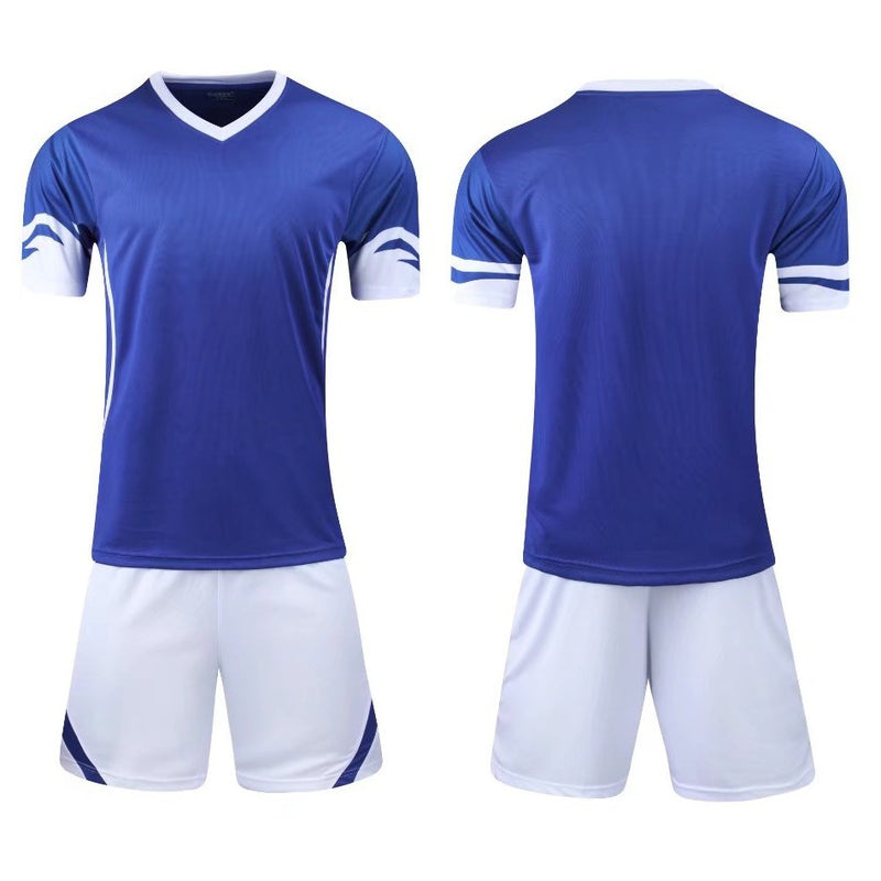 Double Pocket Football Wear Light Edition Short   Sleeve Football Suit Custom Blank Training Shirt
