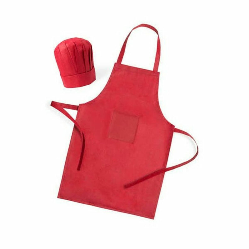 Children's Kitchen Apron and Hat Top Can Cap 144754 (50 Units)