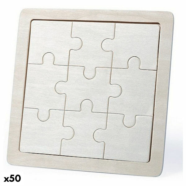 Personalisable Wooden Puzzle 145719 (50 Units)