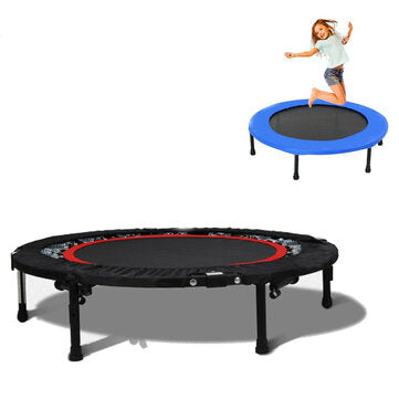 Foldable Mini Trampoline Gym Exercise Fitness Rebounder Round Jumping Pad Tools