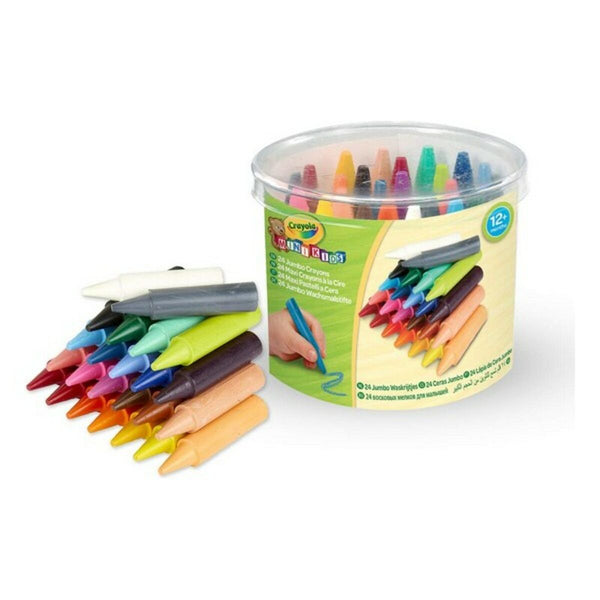 Coloured crayons Crayola 2.0784 Washable (24 pcs)