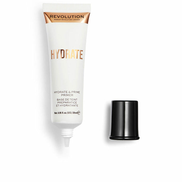 Crème Make-up Base Revolution Make Up Hydrate & Primer (28 ml)