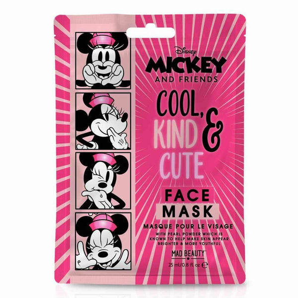 Facial Mask Mad Beauty Disney M&F Minnie (25 ml)