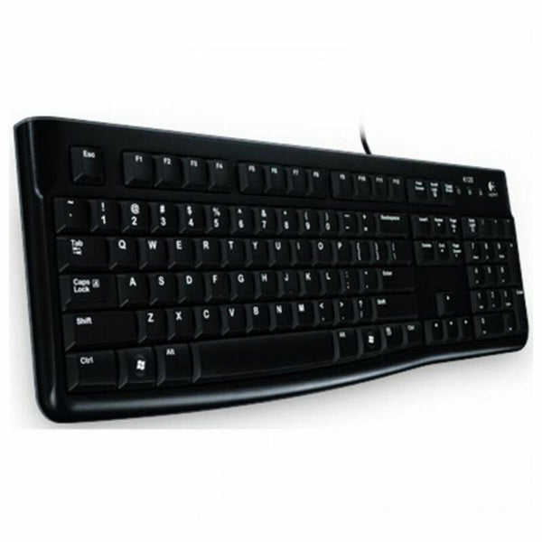 Keyboard Logitech 920-002518 Black Spanish Qwerty