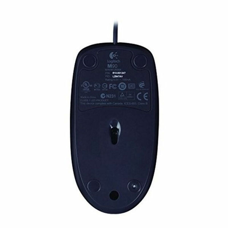 Optical mouse Logitech 910-001793 USB Black