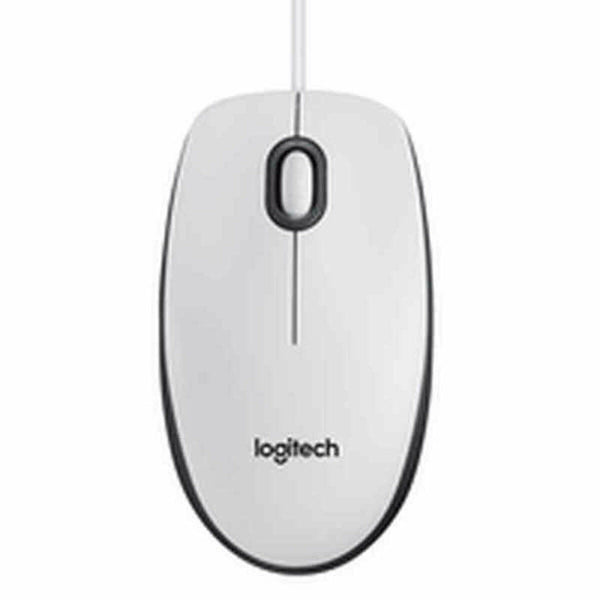 Optical mouse Logitech 910-003360 800 dpi White (1 Unit)