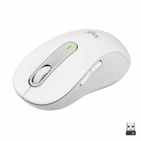 Wireless Mouse Logitech M650 L White Wireless