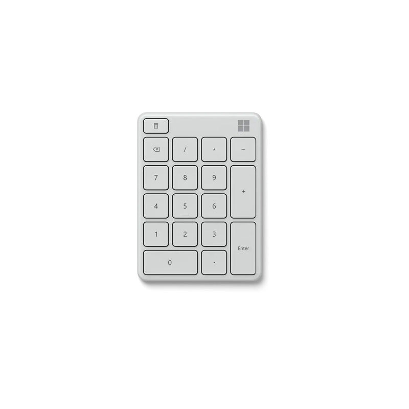 Numeric keyboard Microsoft 23O-00026 White Wireless
