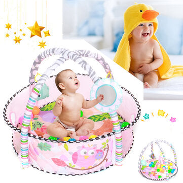 2-in-1 Children Play Mat Baby Gym Floor Activity Mat Crawling Blanket Baby Toddler Pad Christmas Gift