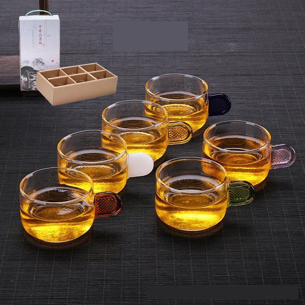 Borosilicate Heat-Resistant Glass Tea Cup