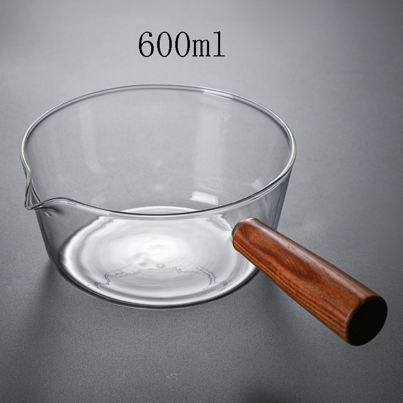 Borosilicate glass household soup pot