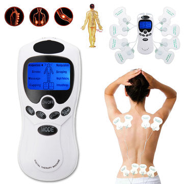 Unit 8 Modes Digital Meridian Physiotherapy Instrument Sports Fitness Fatigue Muscle Relif Electric Pulse Massager