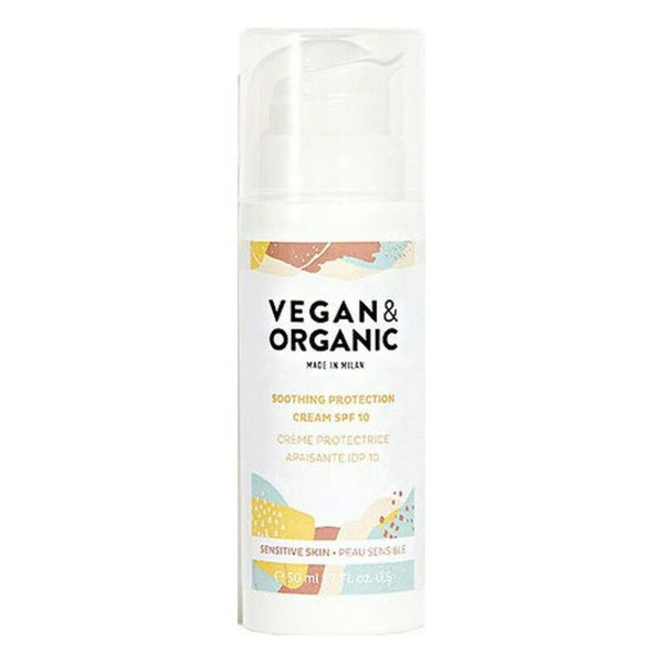Facial Cream Soothing Protection Vegan & Organic Spf10 (50 ml)