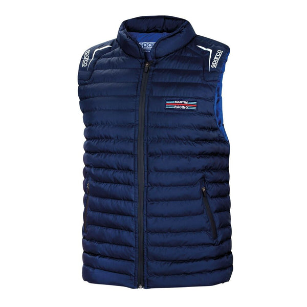 Men's Quilted Gilet Sparco Martini Racing Blue Size XL
