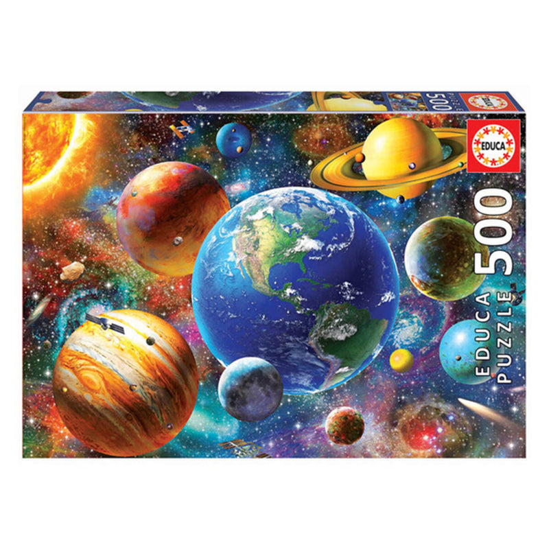 Puzzle Solar System Educa 18449 (500 pcs)