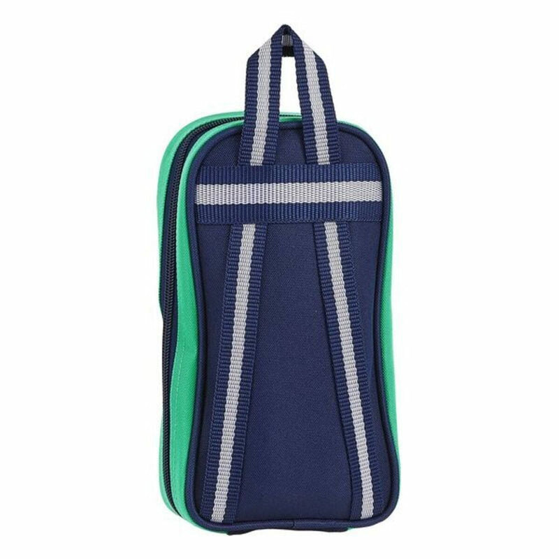 Backpack Pencil Case Real Madrid C.F. Green (33 Pieces)