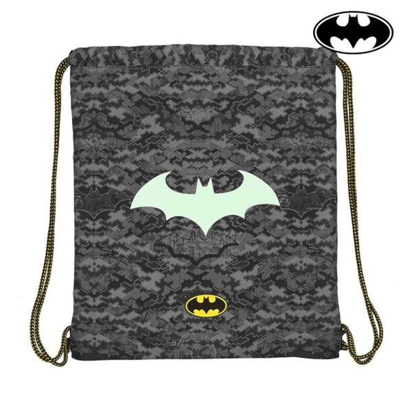 Backpack with Strings Batman Night Black Grey