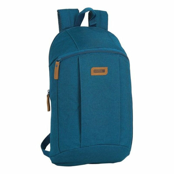 Casual Backpack Safta Navy Blue