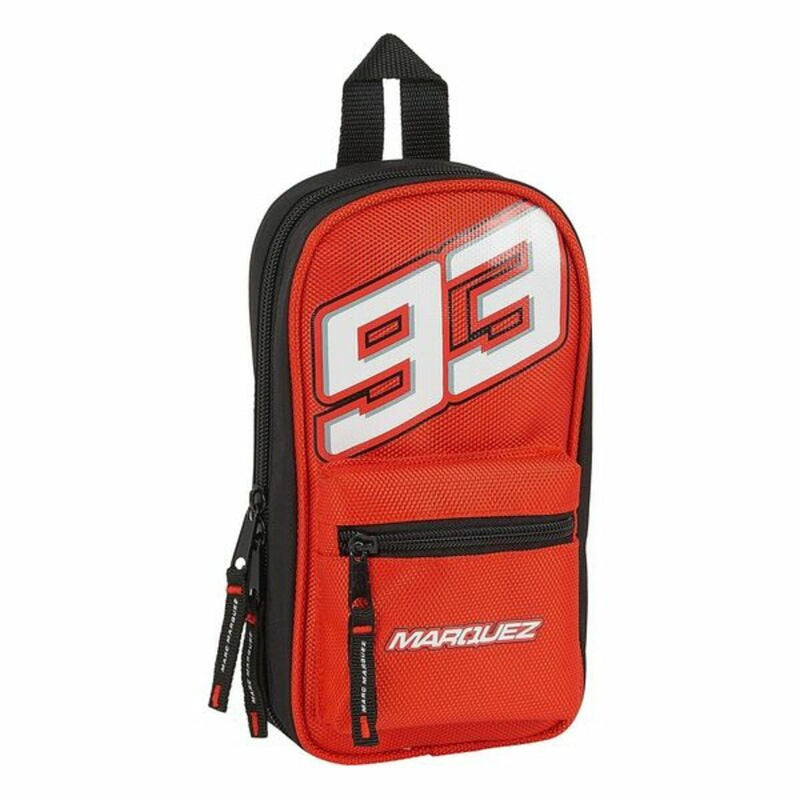 Backpack Pencil Case Marc Marquez Black Red