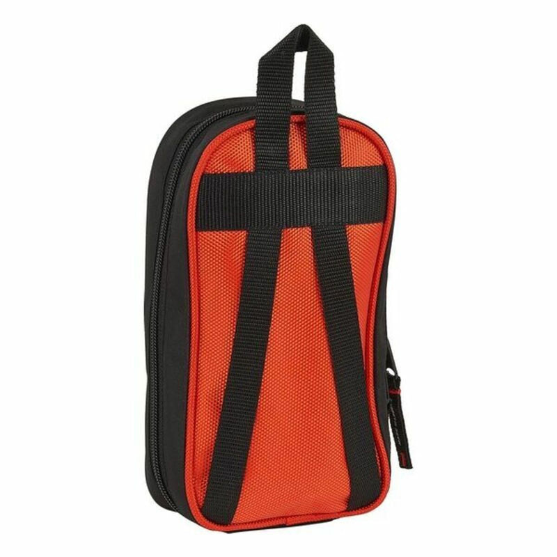 Backpack Pencil Case Marc Marquez Black Red (33 Pieces)