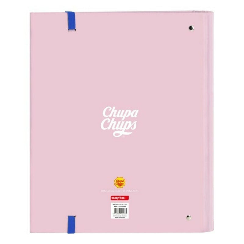 Ring binder Chupa Chups 512102666 Pink (27 x 32 x 3.5 cm)