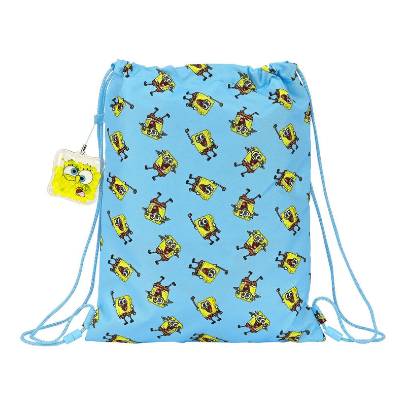 Backpack with Strings Positive Vibes Spongebob