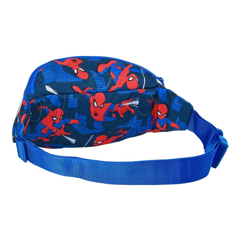 Belt Pouch Spider-Man Great power Blue Red Children's 23 x 12 x 9 cm